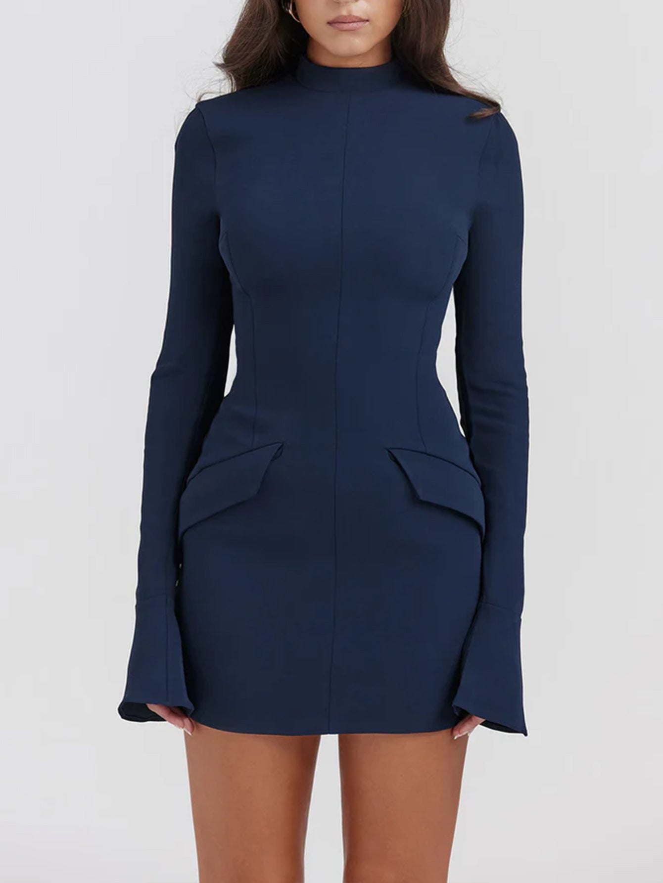 Damen Minimalkleid Sovae