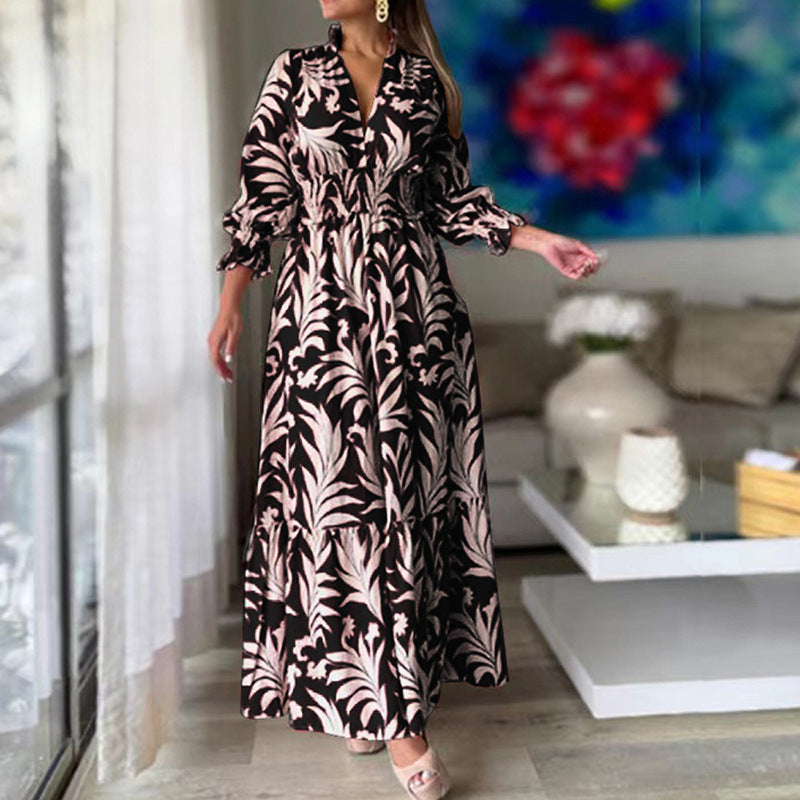 Damen Maxikleid Sovae