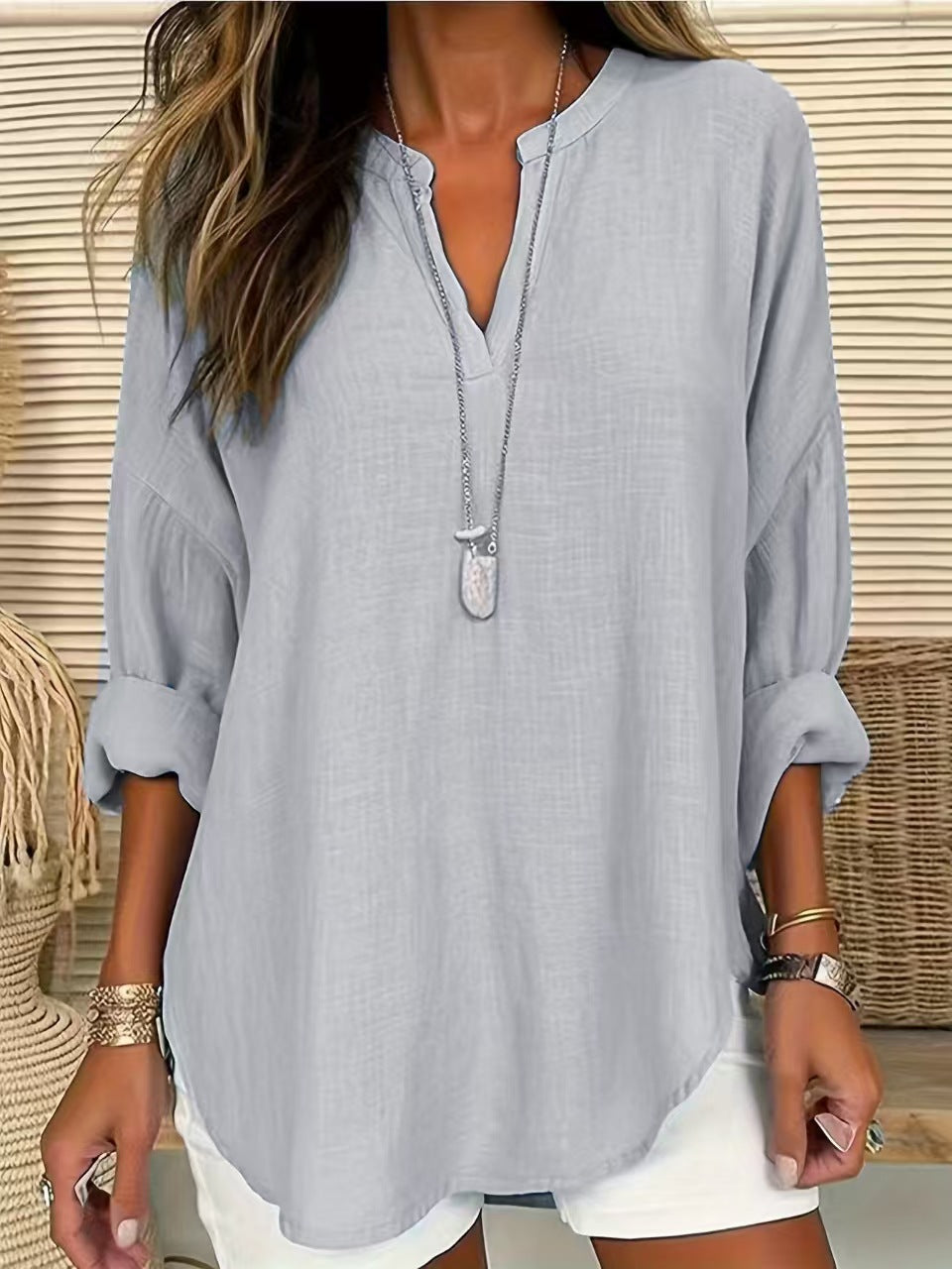 Damen Casual Bluse Sovae