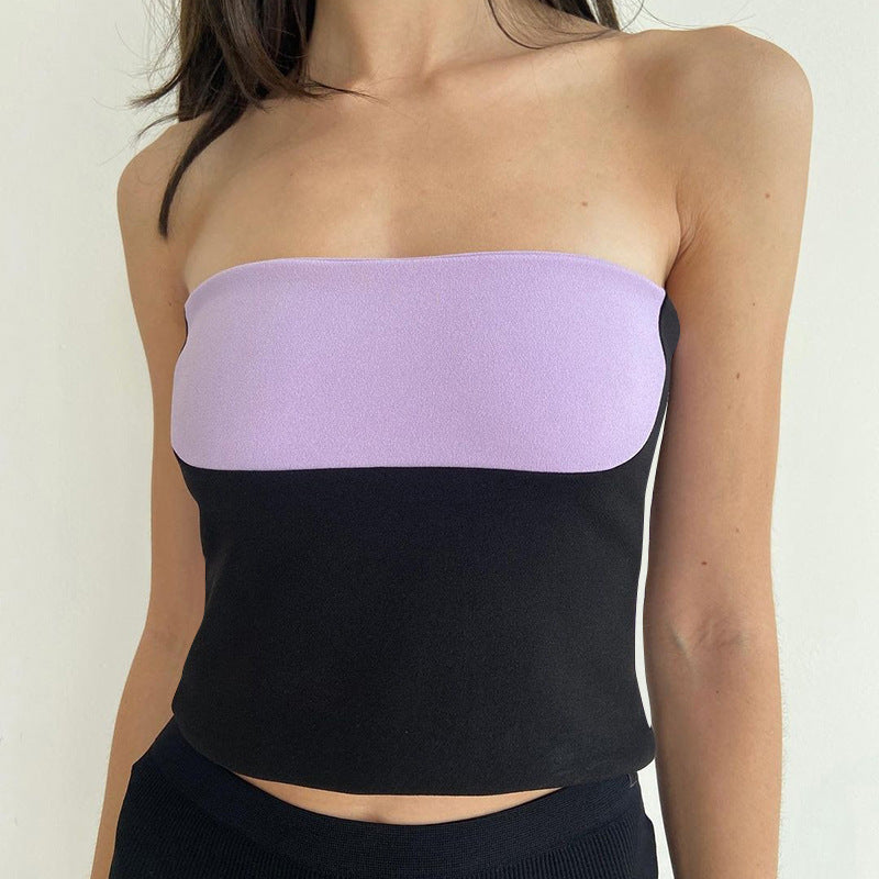 Damen strapless Top Sovae