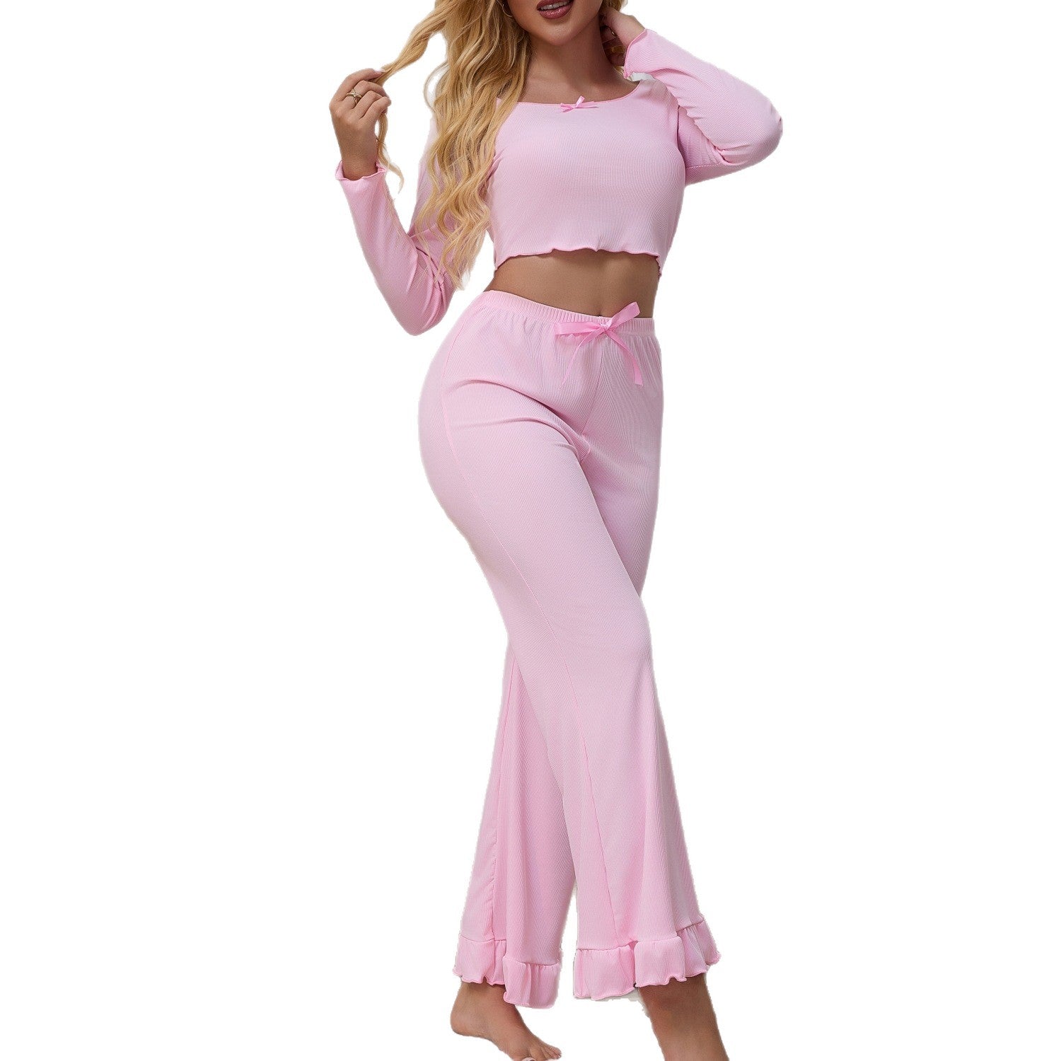 Damen Loungewear-Set mit lässigen Details Sovae