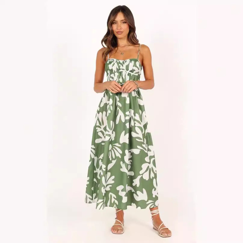 Damen Maxikleid mit anpassbarem Rücken Sovae