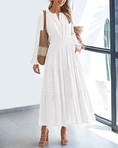 Damen Maxikleid Sovae