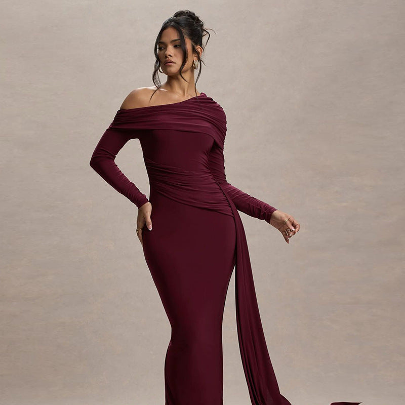 Damen Figurbetontes Abendkleid Sovae