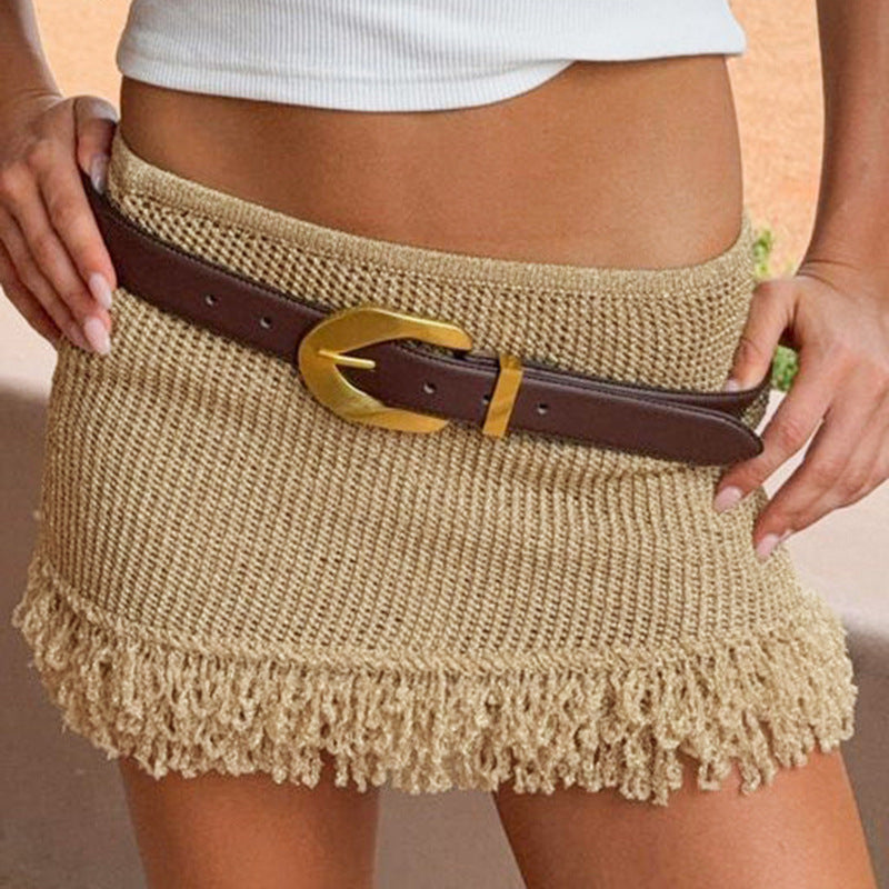 Damen Sportliches Crop-Top mit edlem Stickdesign Sovae