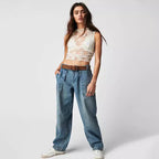 Damen transparente Spitzenbluse Sovae