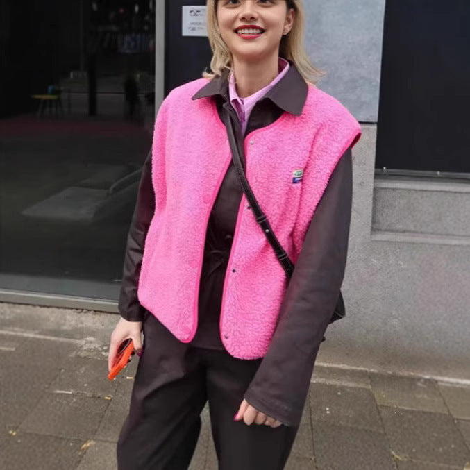Damen Wendejacke aus weichem Fleece Sovae