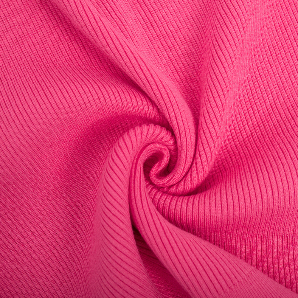 Damen Gemütlicher Feinstrickpullover mit Kängurutasche und Kragen Sovae