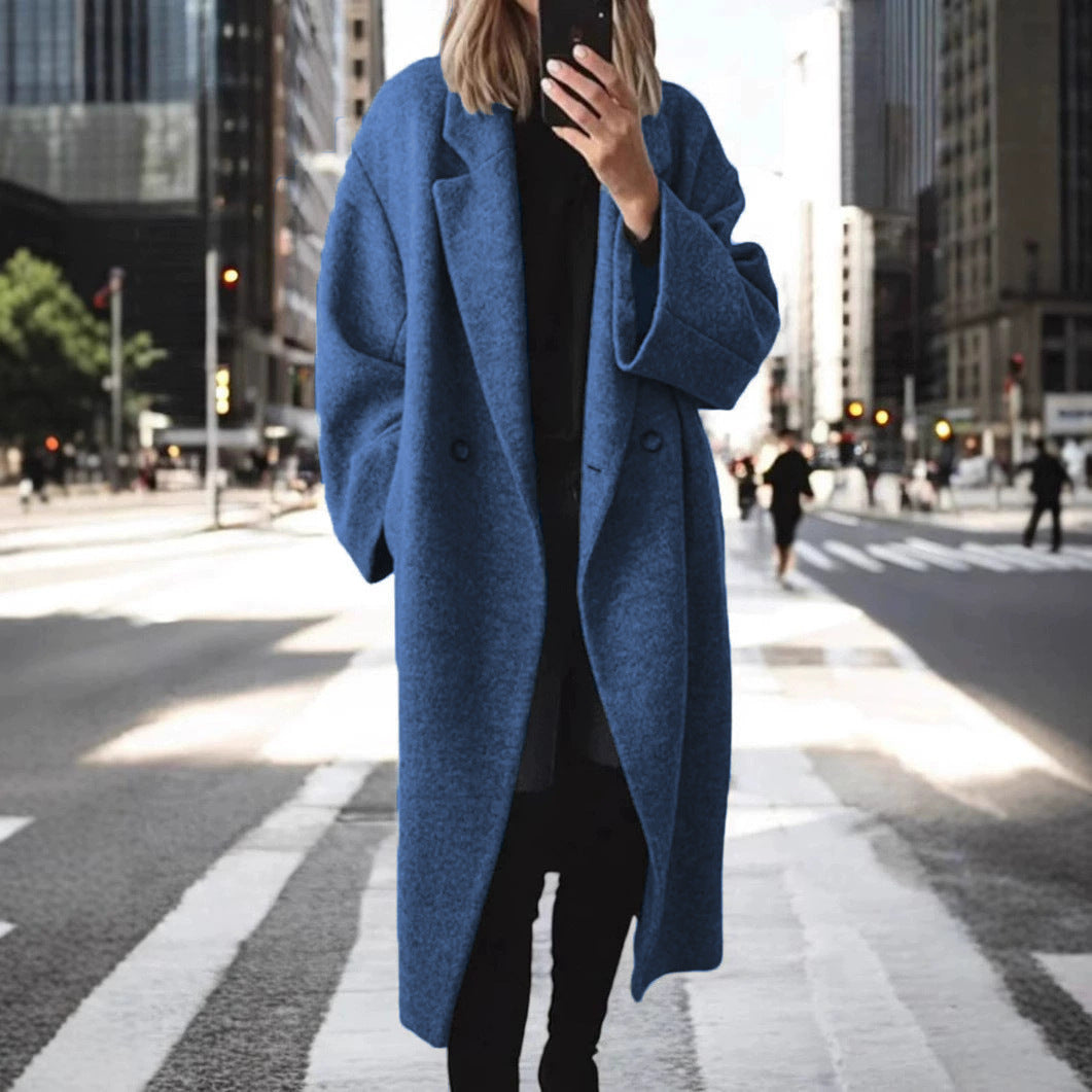 Damen Oversized Wollmantel Sovae 1758123295