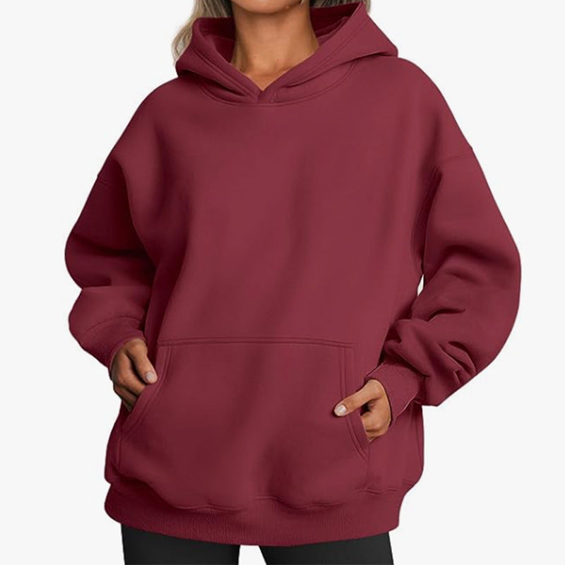 Damen oversized Kapuzenpullover Sovae