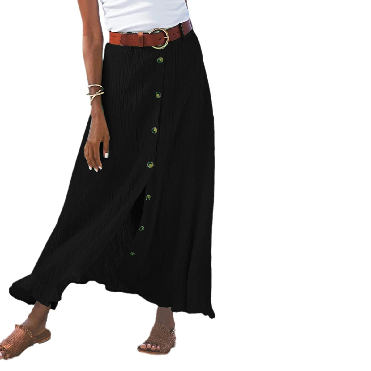 Damen Langer Maxi-Rock Sovae
