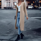 Damen Langstrickjacke Sovae