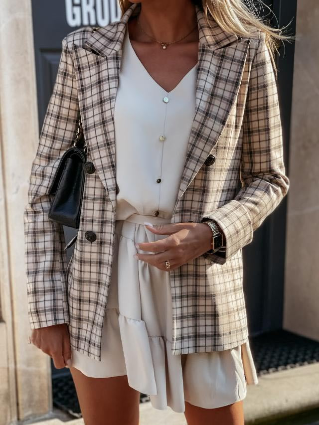 Damen Chic Business Blazer Sovae
