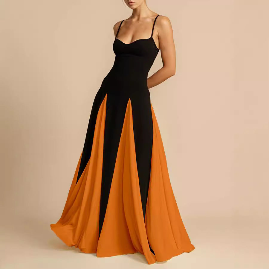 Damen Abendkleid mit fließendem Rock Sovae