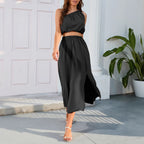 Damen luftiges Jumpsuit mit Ein-Schulter-Design Sovae