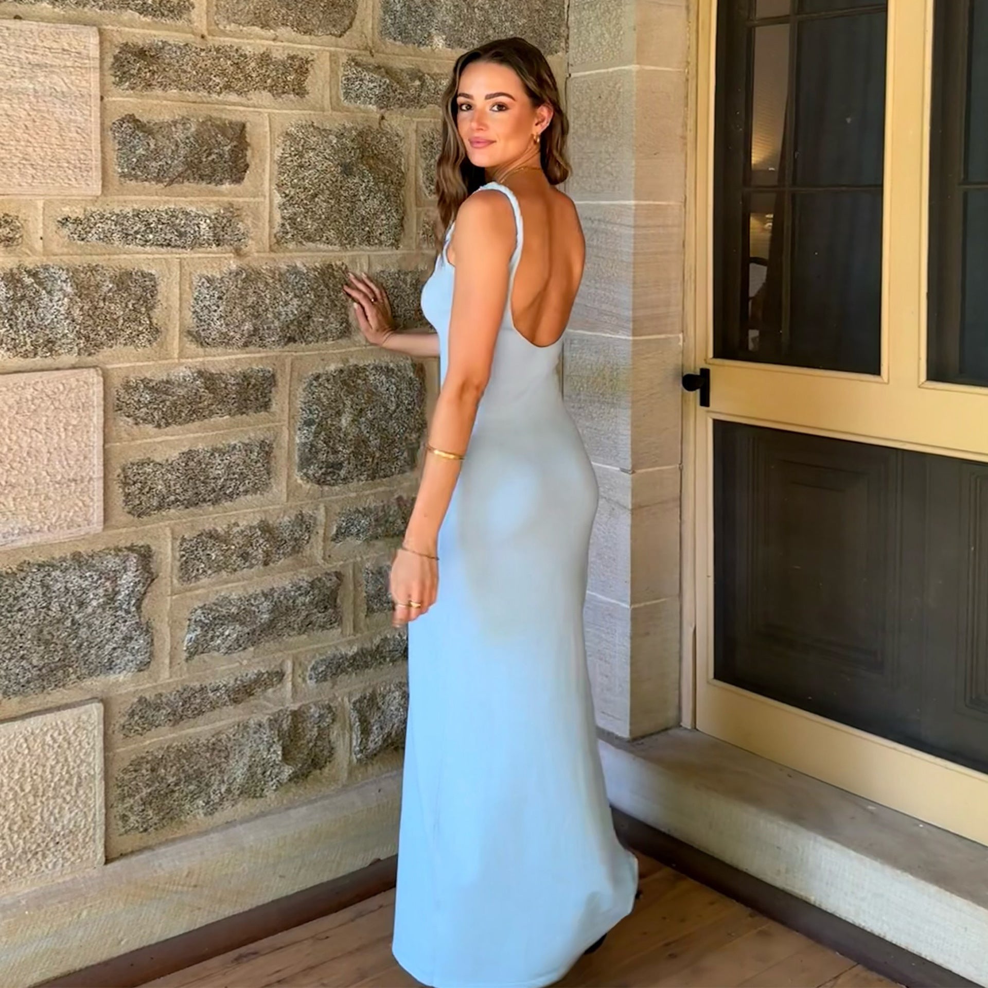 Damen Maxikleid Sovae