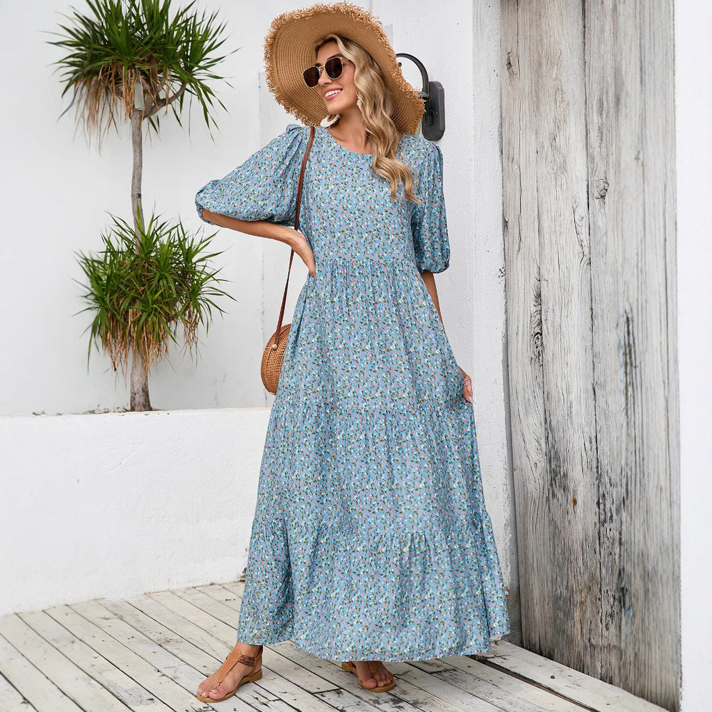 Damen Maxikleid Sovae