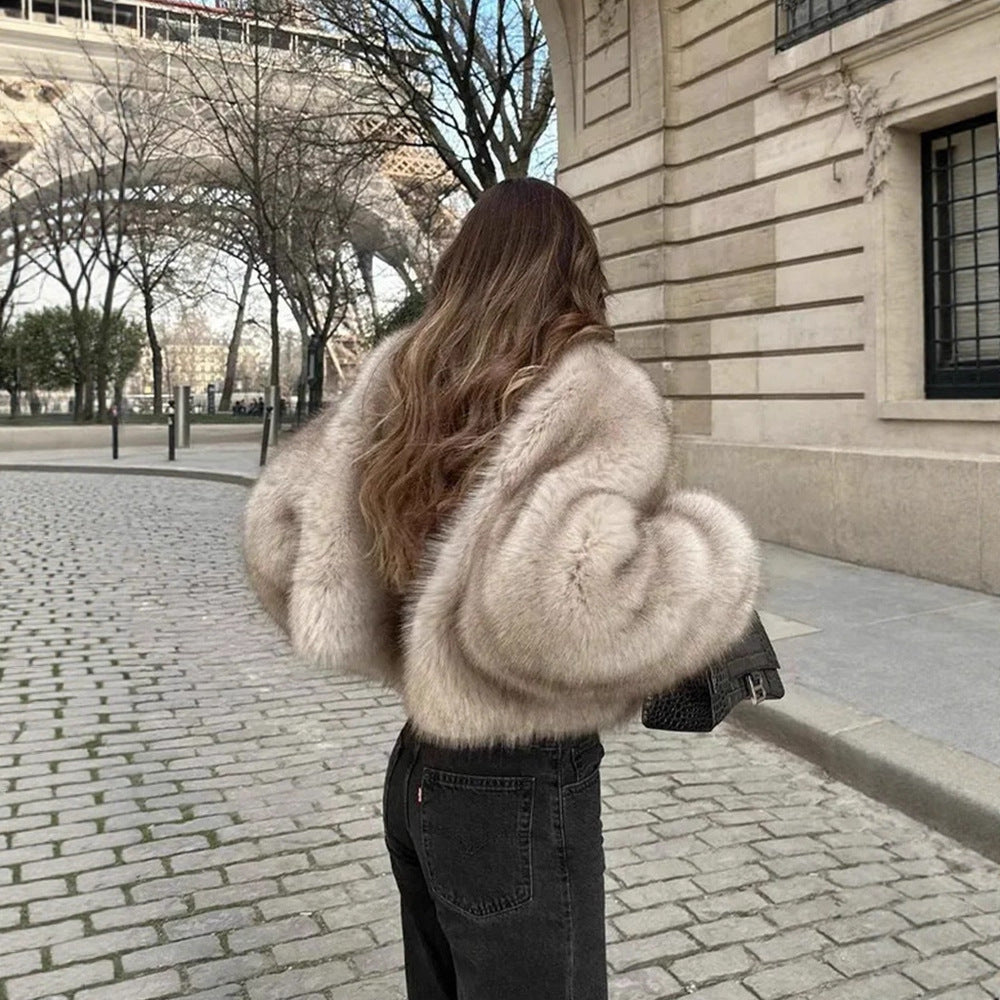 Damen elegante und bequeme Winterjacke Sovae