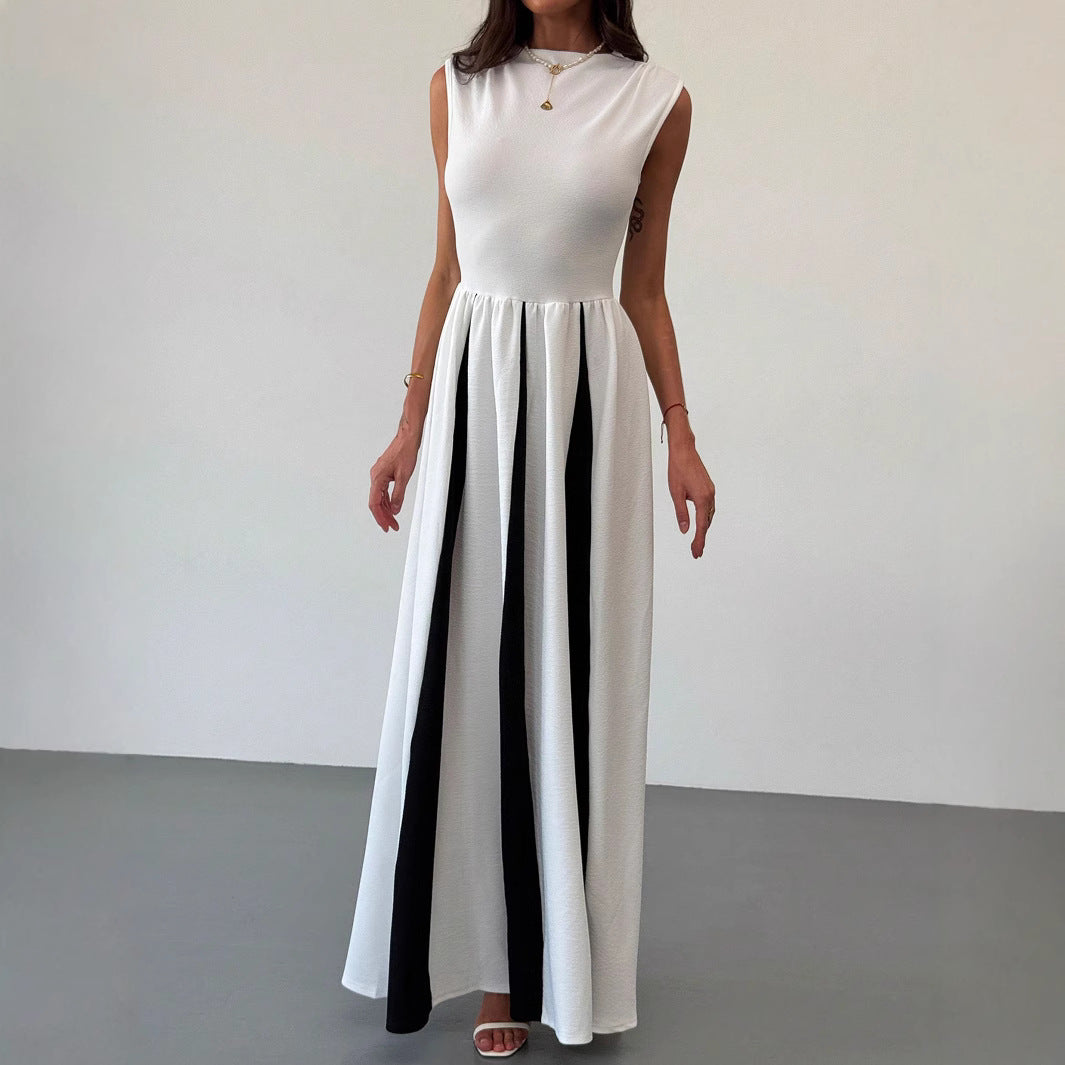 Damen Maxikleid mit hohen Seitenschlitzen Sovae