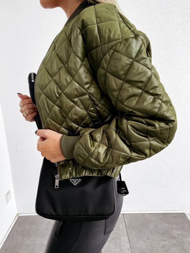 Damen Steppjacke im sportlichen Design mit elastischem Bund Sovae