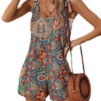 Damen Freizeitlicher Overall mit verspielten Rüschendetails Sovae