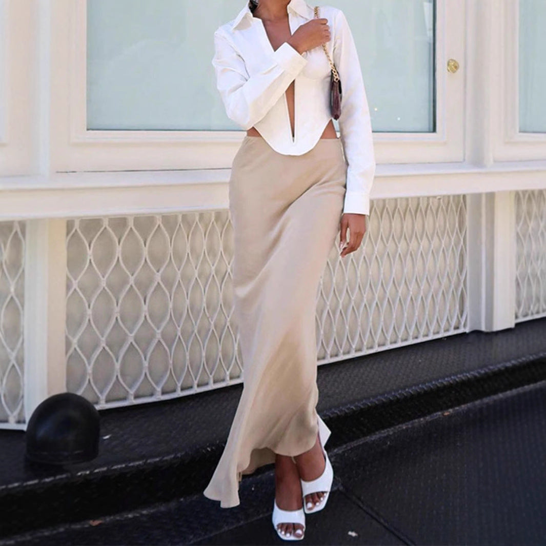 Damen Ärmelloses Blusenshirt mit tiefem V-Ausschnitt und raffinierten Cut-Out-Details Sovae