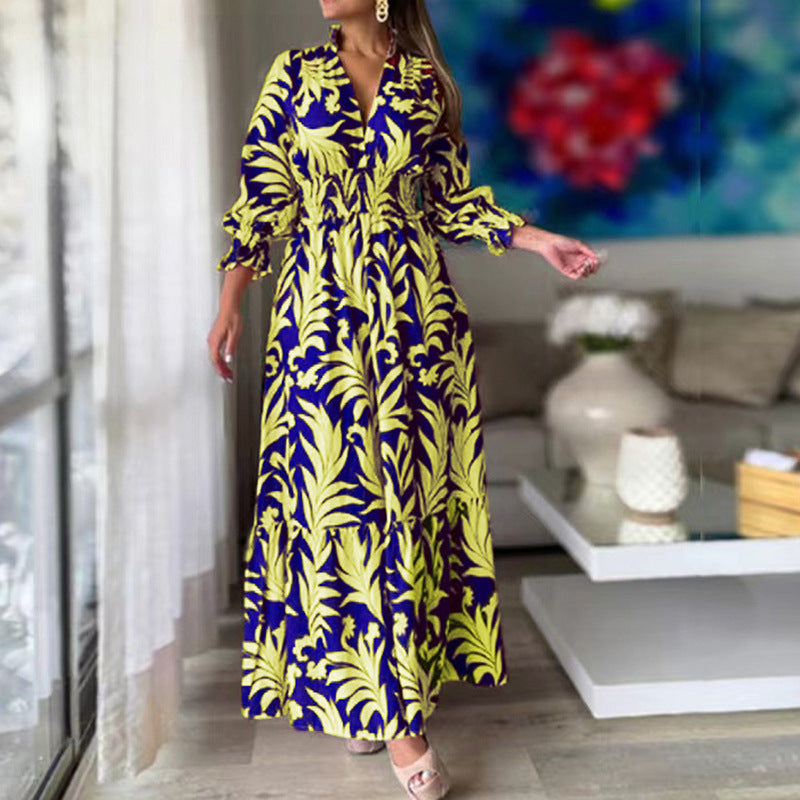 Damen Maxikleid Sovae