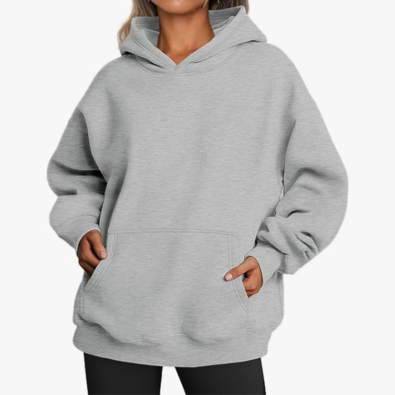 Damen oversized Kapuzenpullover Sovae