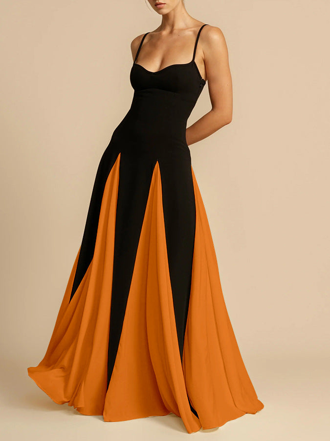 Damen Abendkleid mit fließendem Rock Sovae