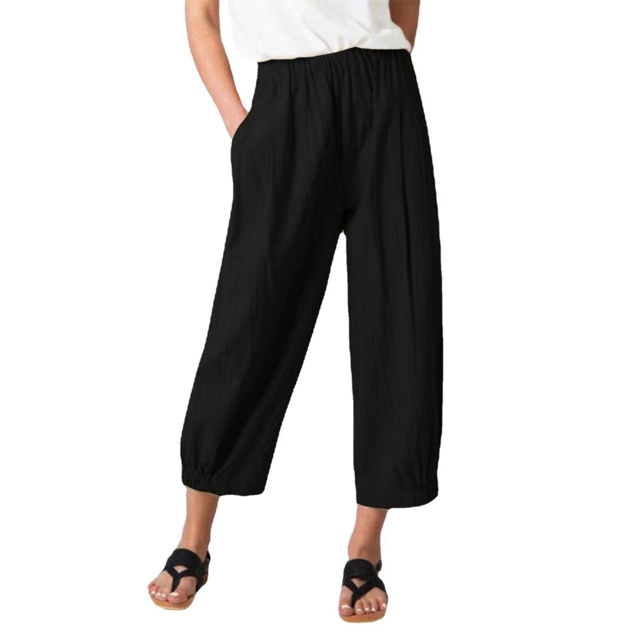 Damen elegante und legere Culotte Hosen Sovae