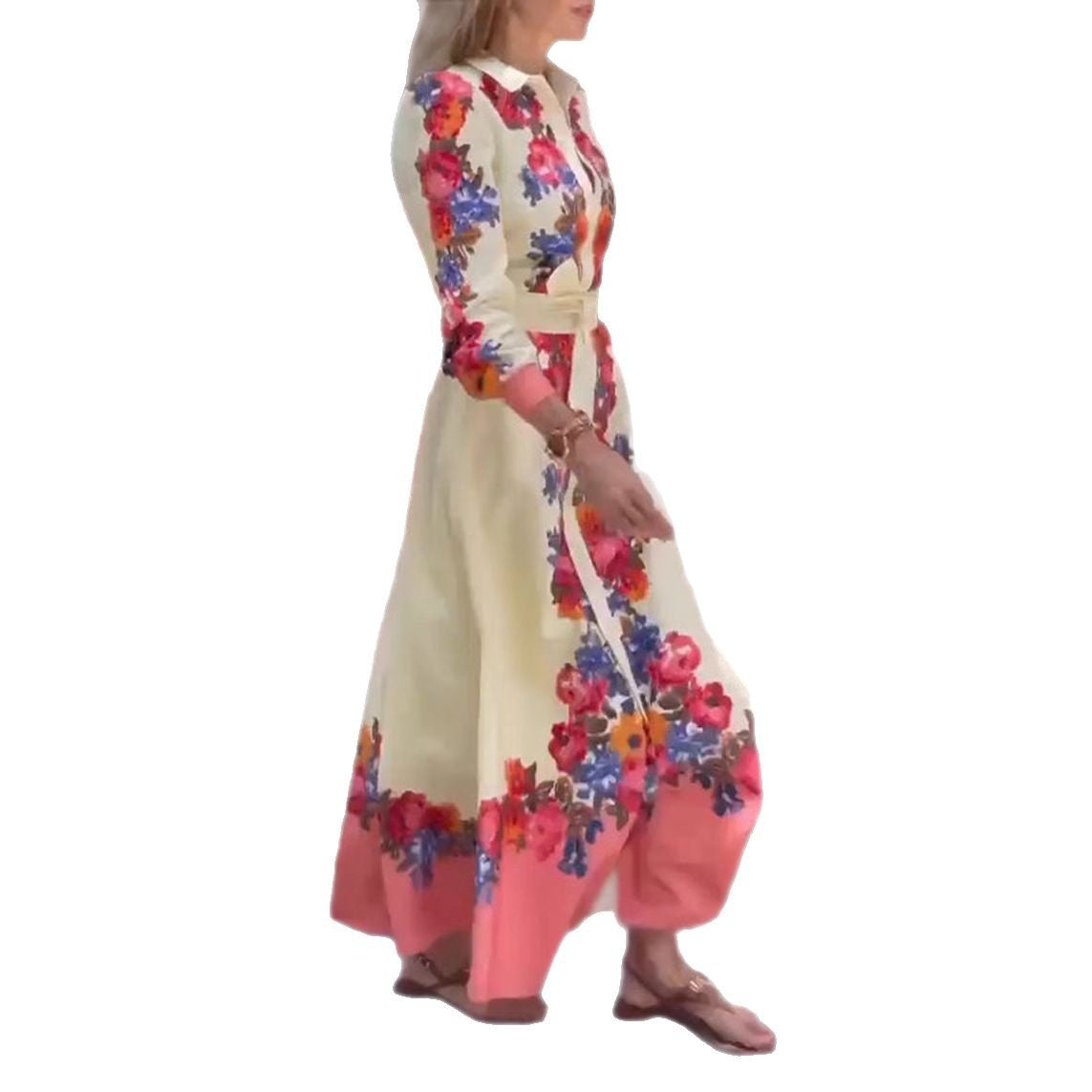 Damen Maxikleid Sovae
