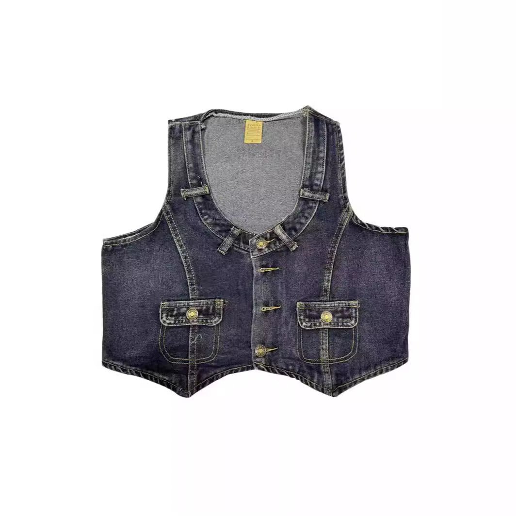 Damen Jeanswesten Sovae