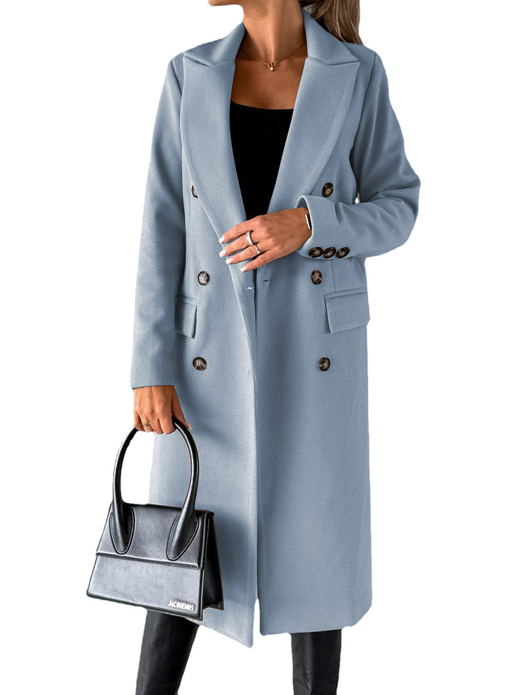 Damen Eleganter und modischer doppelter Blazer Sovae