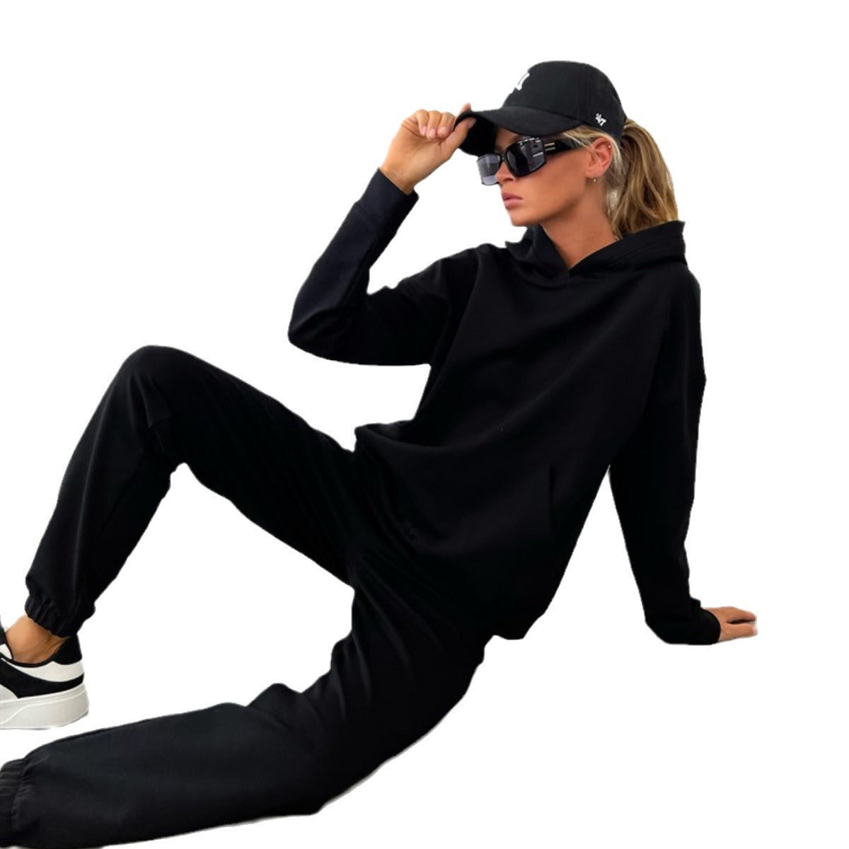 Damen Bequemes und modernes Hoodie-Set Sovae