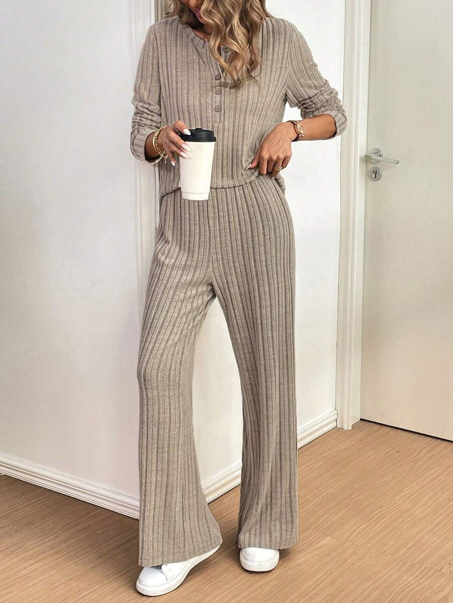 Damen gemütliches Strickset Sovae
