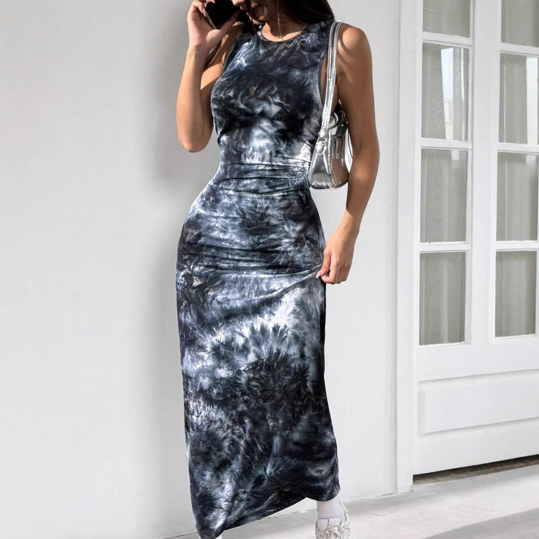 Damen Maxikleid Sovae