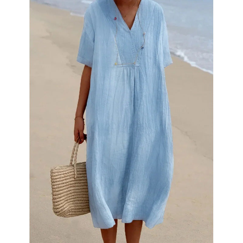 Damen Maxikleid Sovae
