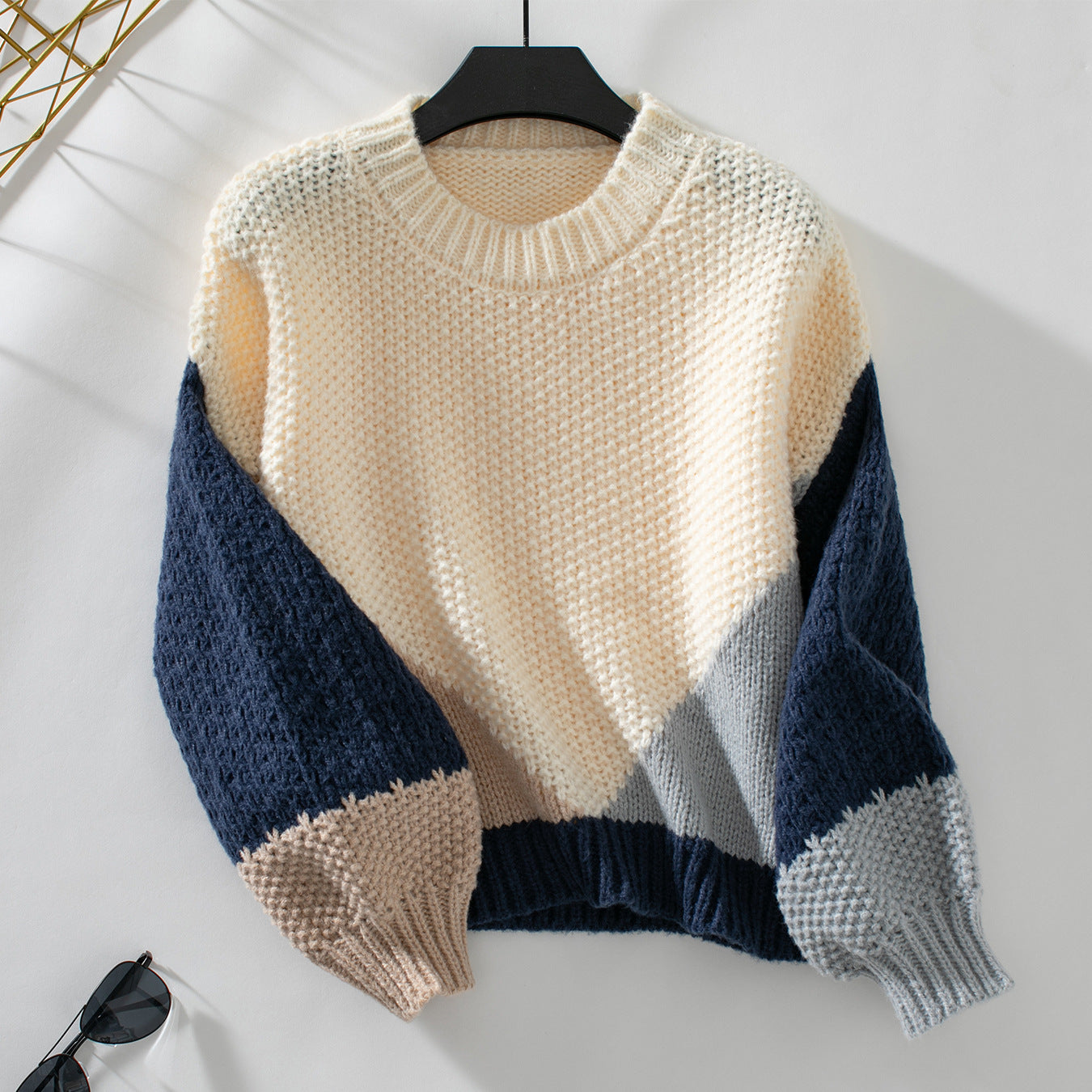 Damen gestrickter Pullover Sovae