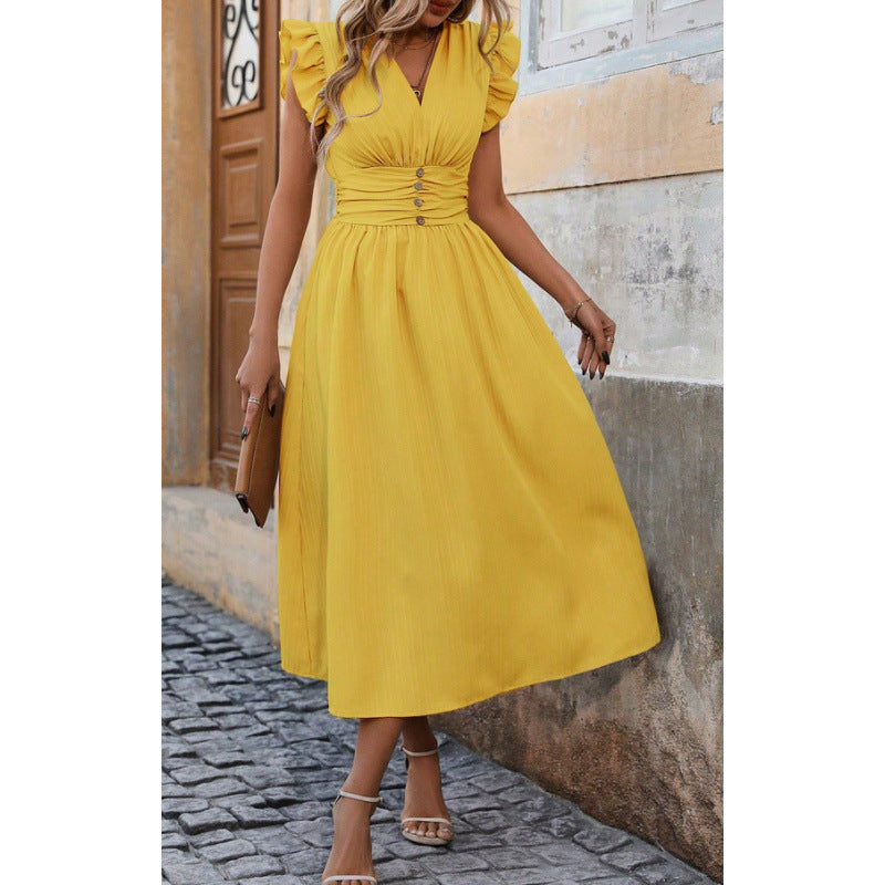 Damen Maxi Kleid Sovae