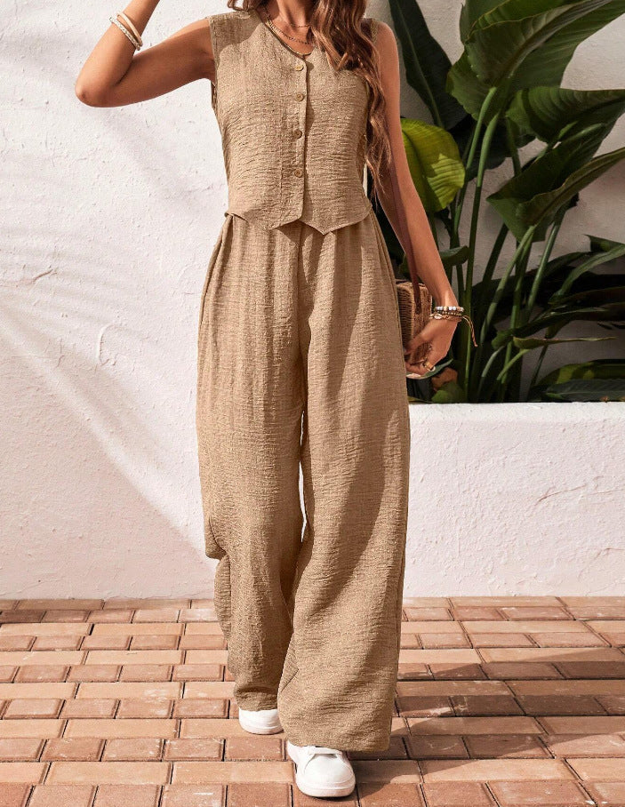 Damen Leichte und luftige Jumpsuit Sovae