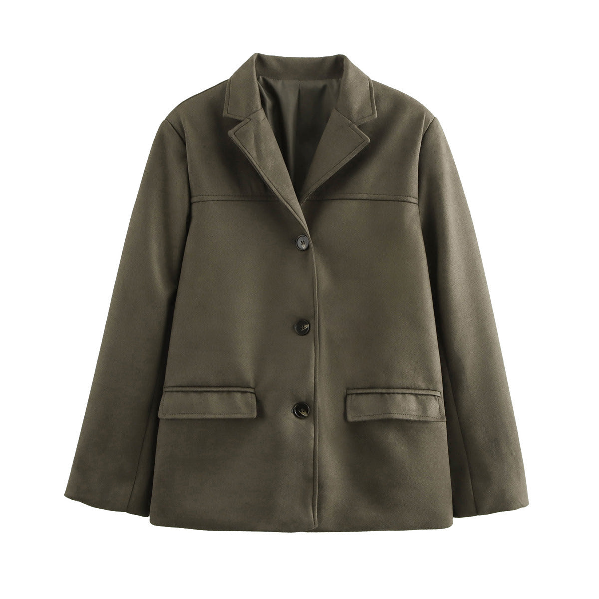 Damen elegante Jacke im modernen Schnitt mit praktischen Taschen Sovae
