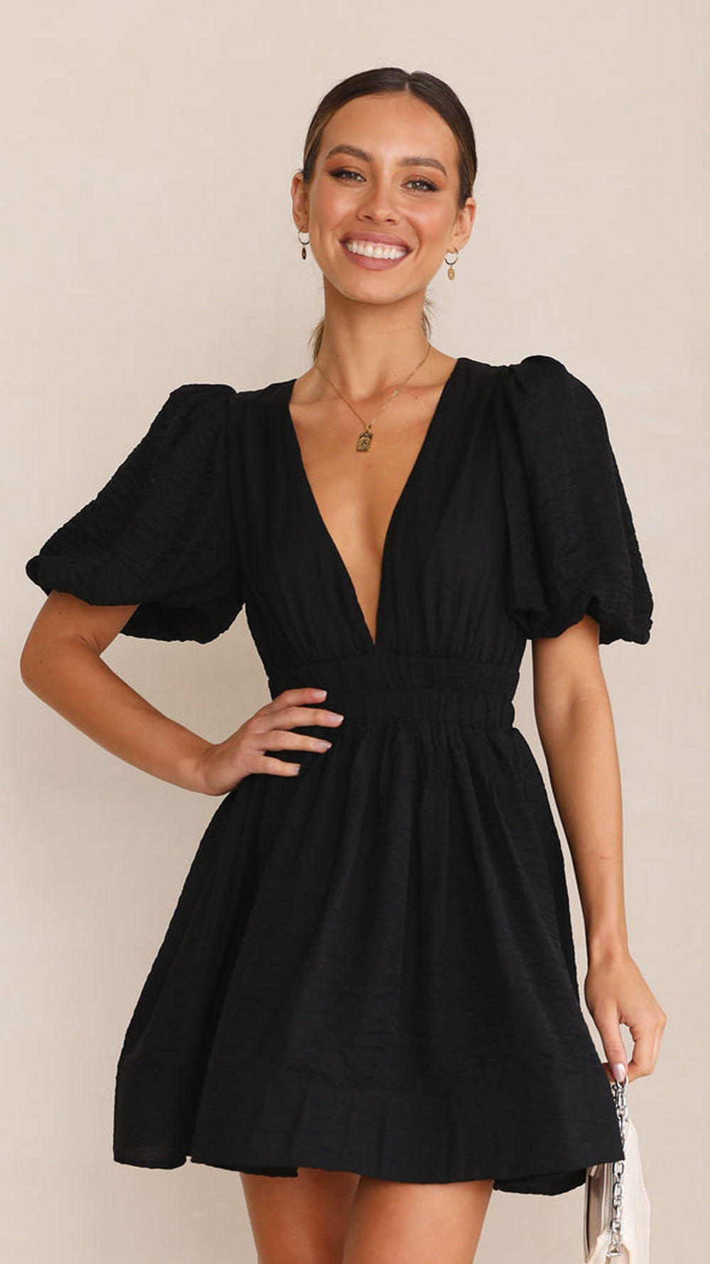 Damen Midikleid Sovae