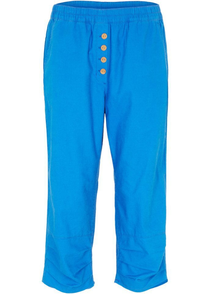 Damen lässige Chinohose mit Knopfdetails Sovae