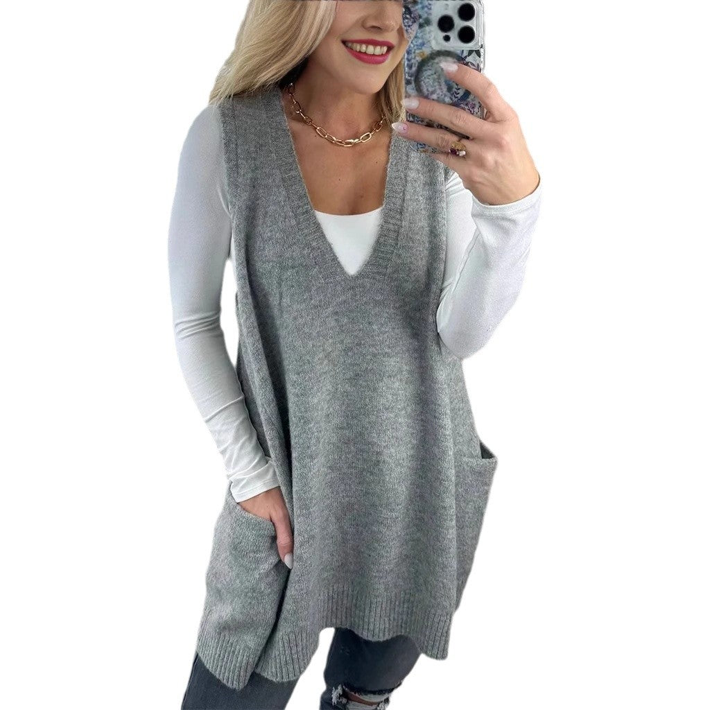 Damen Wolleoversize Pullover Sovae