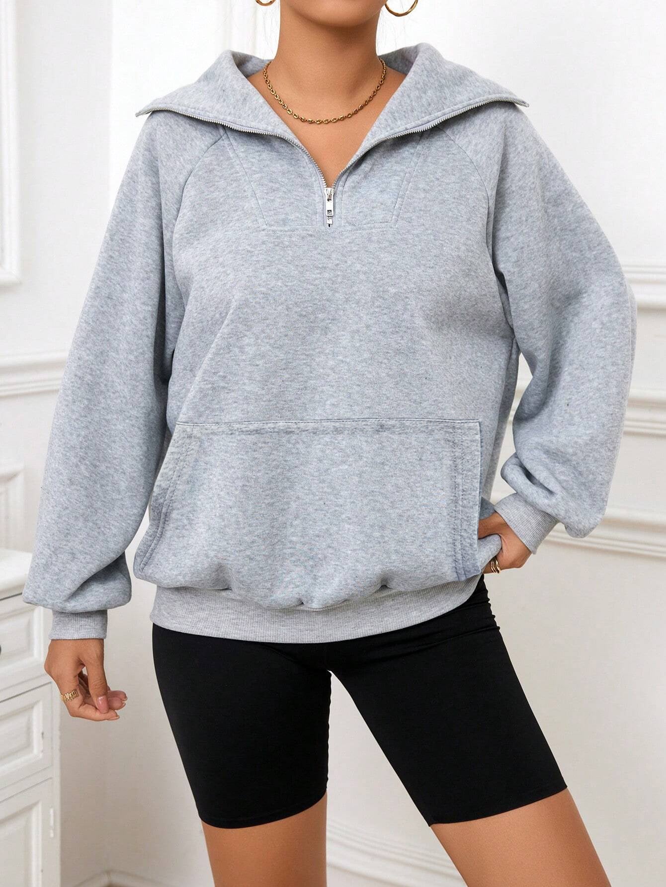 Damen sportlicher Sweatpullover Sovae
