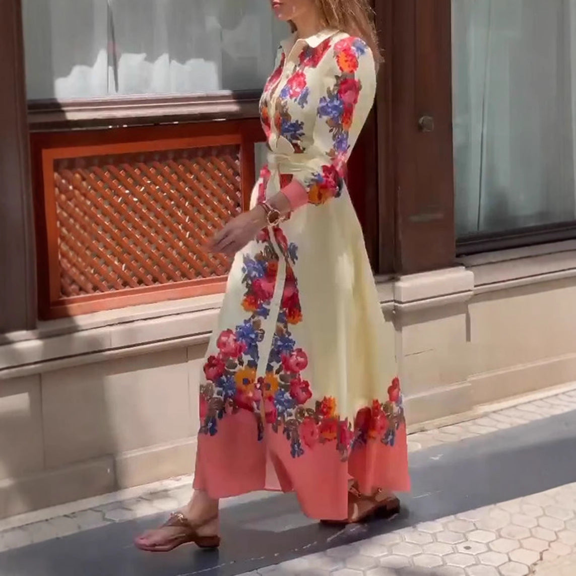 Damen Maxikleid Sovae
