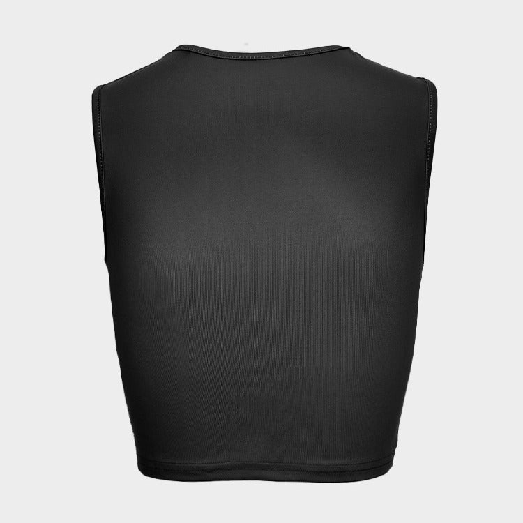 Damen Sportliches Bustier mit auffälligem Auge-Motiv Sovae