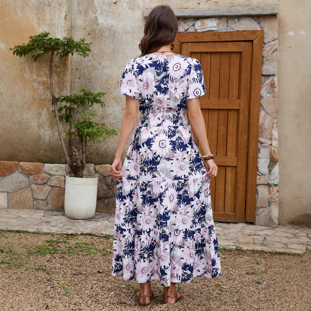 Damen Maxikleid Sovae