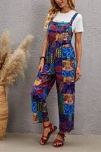 Damen Overall mit bunten Mustern Sovae