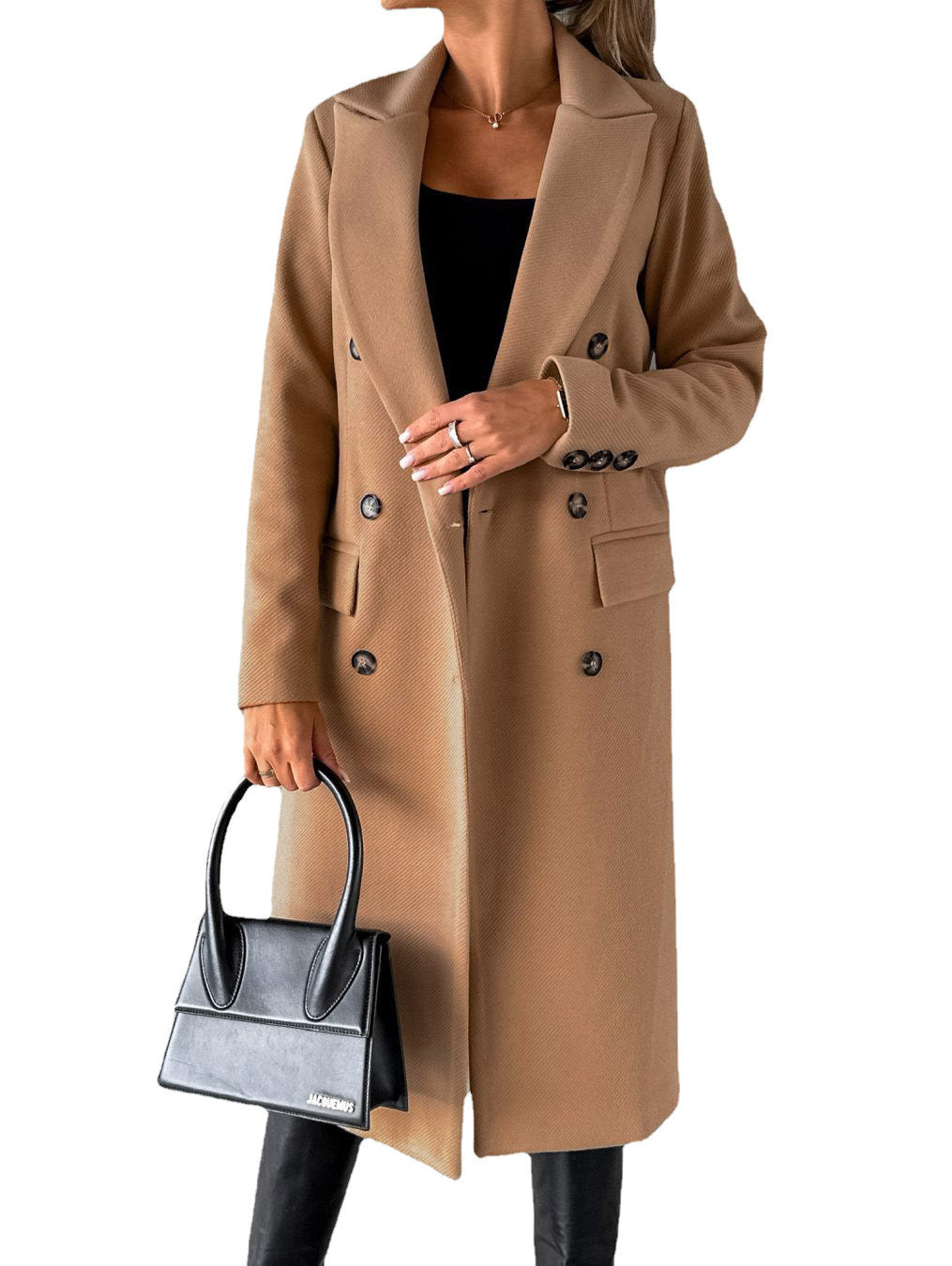 Damen Eleganter und modischer doppelter Blazer Sovae